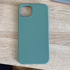 Green Silicone iPhone 14 Pro Max Case